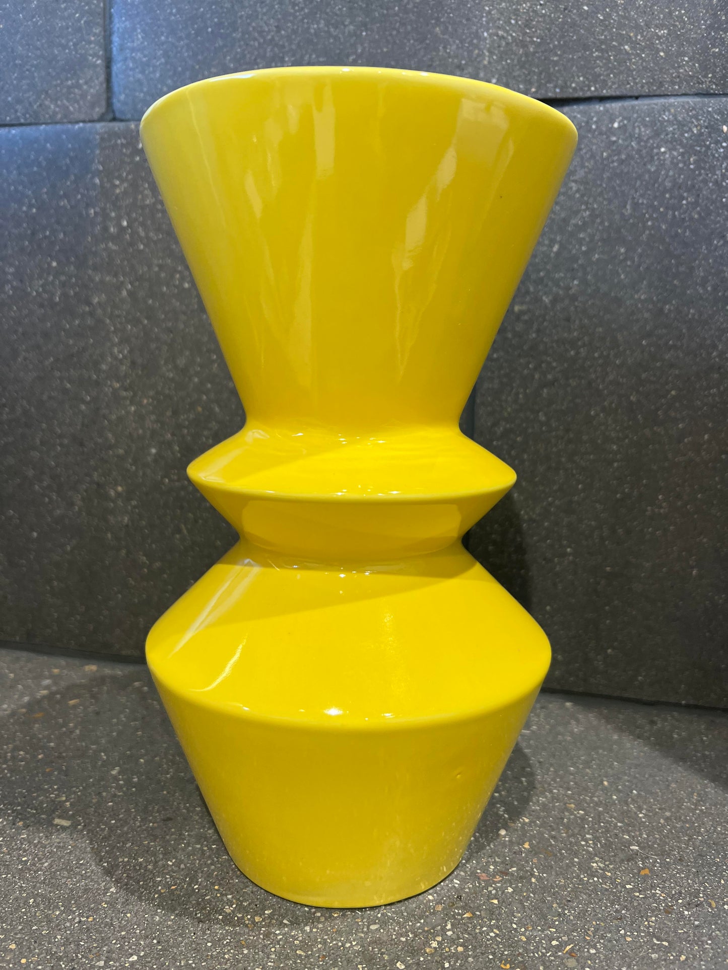 Small Golden Lemon Vase