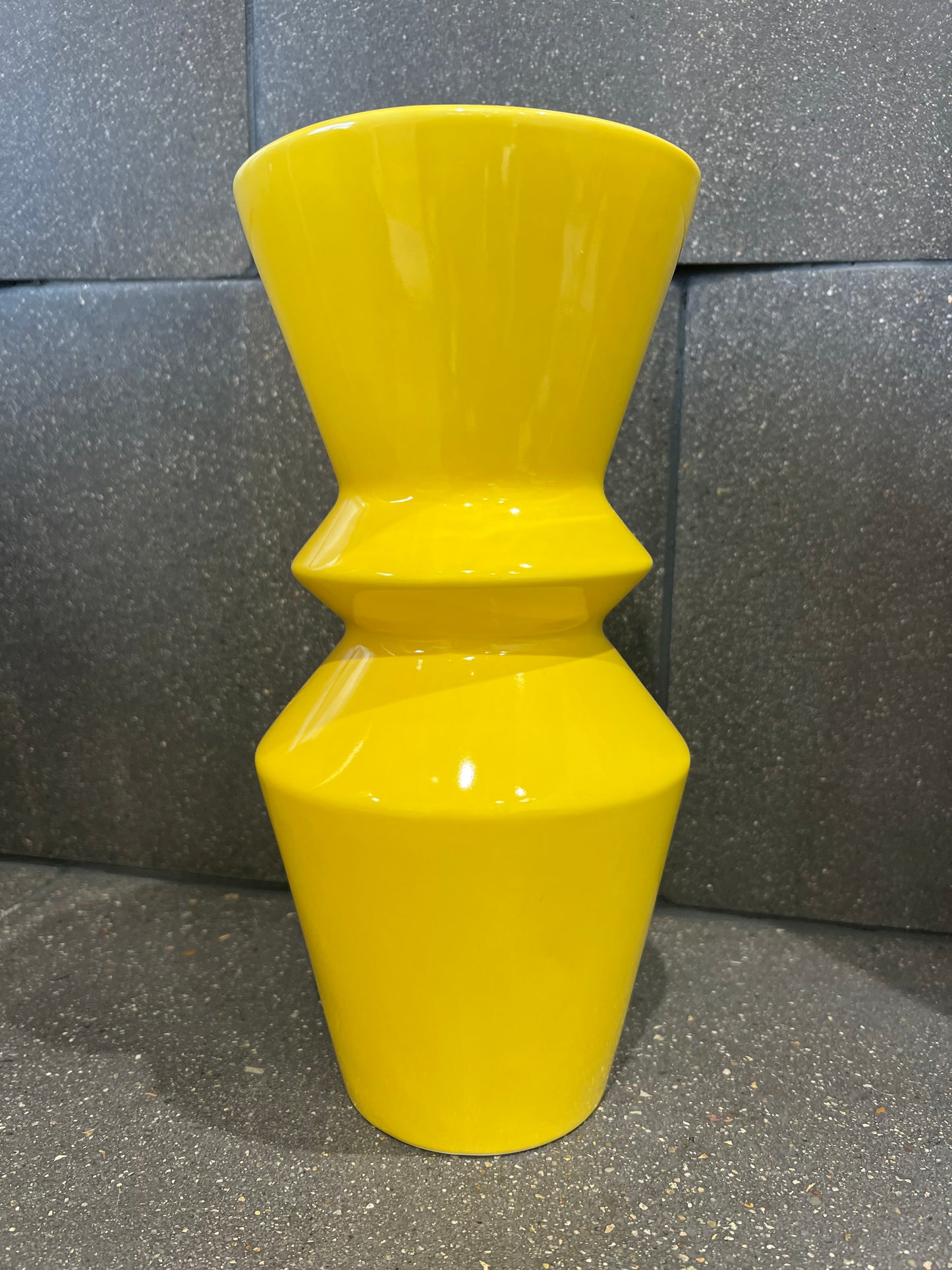 Big Golden Lemon Vase