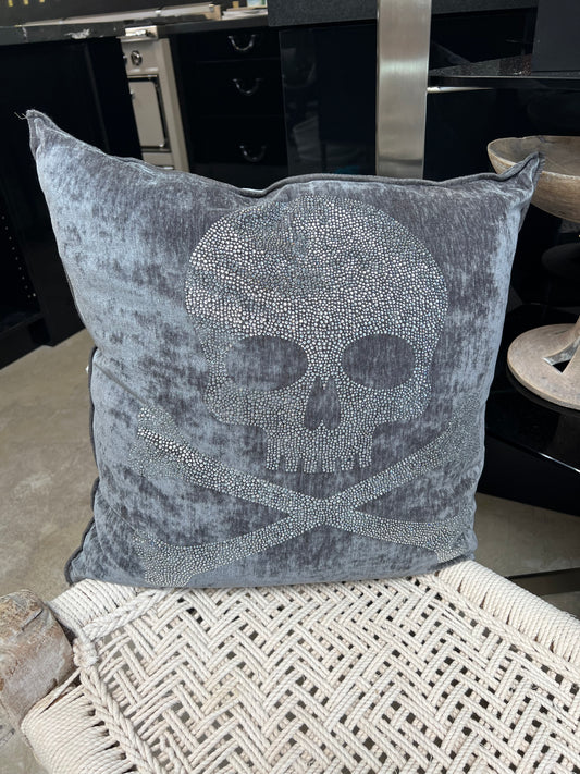Crystal Skull Pillow