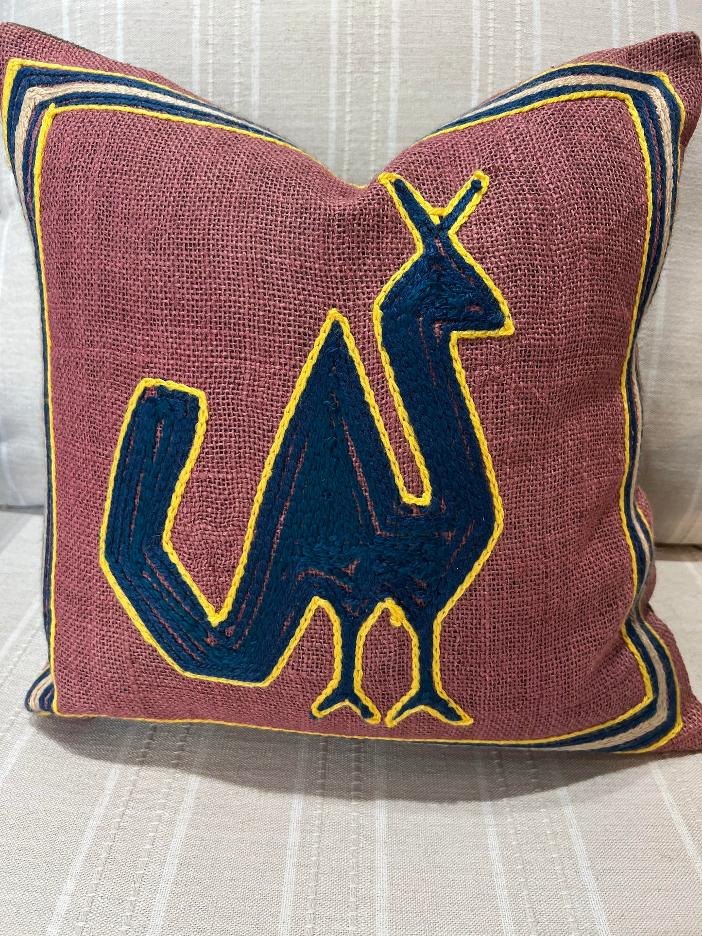Hand Stitched Novelty Pillow