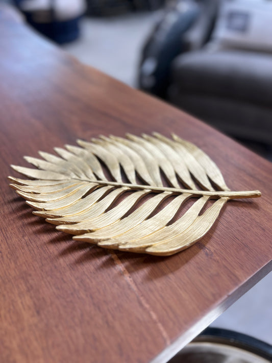 Polyresin Palm Leaf Decoration